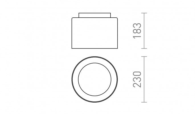 RED R13684 VENICE 23 stropní čiré sklo/opálové sklo/chrom 230V E27 20W IP44 - RED - DESIGN RENDL (obrázek 4)