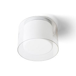 Obrázek pro produkt VENICE 23 stropní čiré sklo/opálové sklo/chrom 230V E27 20W IP44 - RED - DESIGN RENDL