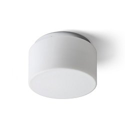 Obrázek pro produkt ARANA R 27 stropní opálové sklo/chrom 230V E27 20W IP44 - RED - DESIGN RENDL