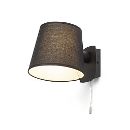 Obrázek pro produkt SELENA nástěnná černá 230V E27 15W - RED - DESIGN RENDL