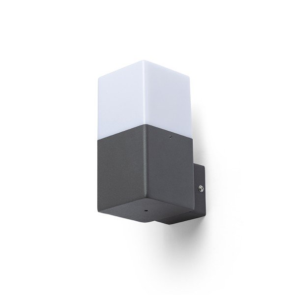 RED R13637 CLYDE nástěnná antracitová 230V E27 28W IP44 - RED - DESIGN RENDL