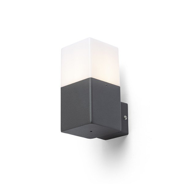 RED R13637 CLYDE nástěnná antracitová 230V E27 28W IP44 - RED - DESIGN RENDL (obrázek 3)