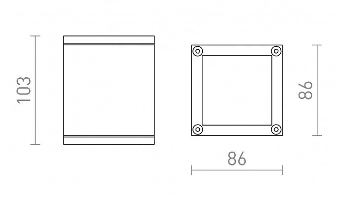 RED R13632 KEIG stropní černá 230V GU10 35W IP65 - RED - DESIGN RENDL (obrázek 6)