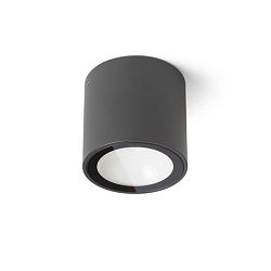Obrázek pro produkt SENZA R stropní antracitová čiré sklo 230V LED 6W IP54 3000K - RED - DESIGN RENDL