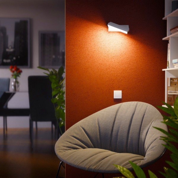RED R13615 TWIST nástěnná bílá 230V LED 13W IP65 3000K - RED - DESIGN RENDL (obrázek 3)