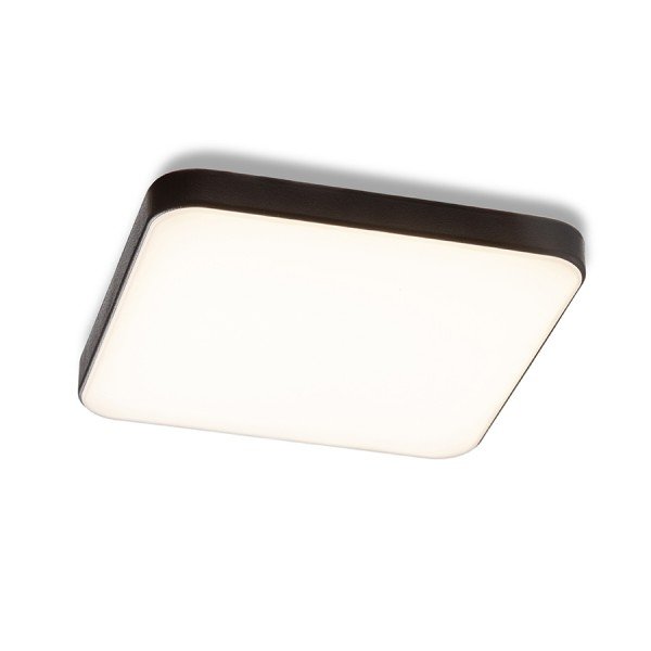 RED R13589 BJORK SQ 9 zápustná černá 230V LED 6W 3000K - RED - DESIGN RENDL