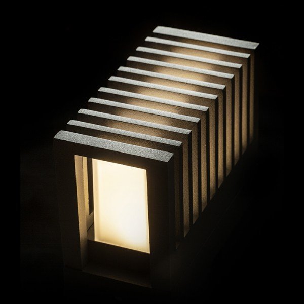 RED R13563 CLAIRE RC nástěnná antracitová mléčný akryl 230V LED 6W IP54 3000K - RED - DESIGN RENDL (obrázek 4)