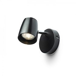 Obrázek pro produkt JOLI I nástěnná černá 230V LED GU10 10W - RED - DESIGN RENDL