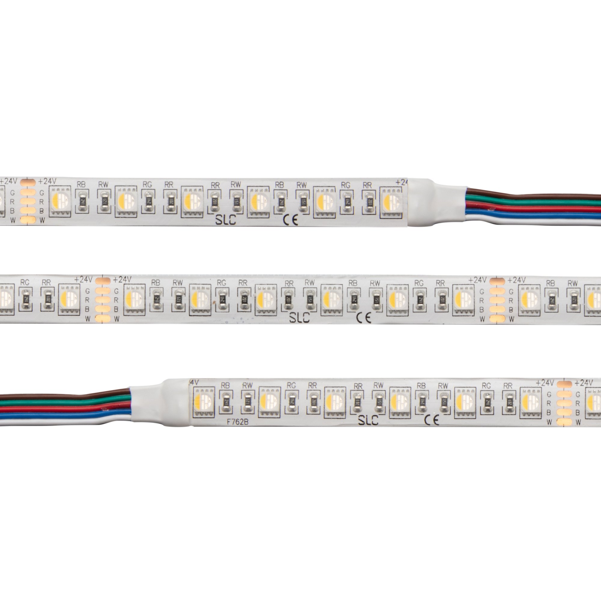 SLC S14005 LED pásek SLC LED STRIP RGBW CV 60 5M 12MM 14,4W 490LM RGB/830 IP54 - TLG