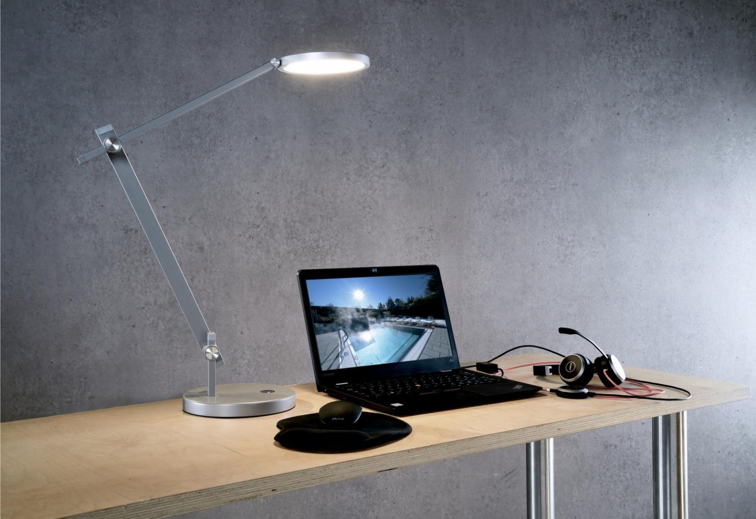 IMPR 346028 Deko-Light stolní lampa Adhara 100-240V AC/50-60Hz 12,00 W 3000 K 640 lm 498 stříbrná (obrázek 3)