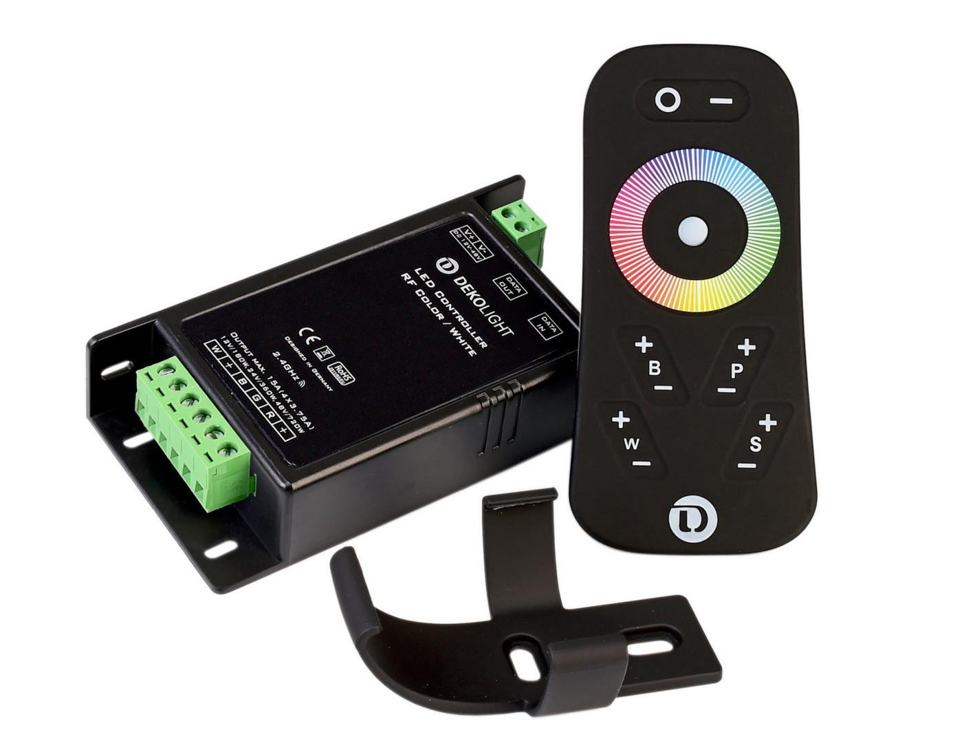 IMPR 843059 Deko-Light řídící jednotka RF Color & White Remote 12/24/48V DC rádiovédálkové ovladání 4 CH - LIGHT IMPRESSIONS