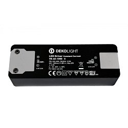 Obrázek pro produkt Deko-Light napájení BASIC, CC, V8-40-1050mA/40V konstantní proud 1050 mA IP20 19-38V DC 20,00-40,00 W - DEKOLIGHT
