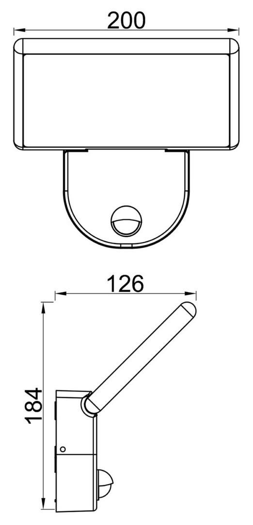 IMPR 731139 Deko-Light nástěnné přisazené svítidlo Alkes S Motion 220-240V AC/50-60Hz 21,00 W 3000 K 735 lm 200 tmavěšedá (obrázek 4)