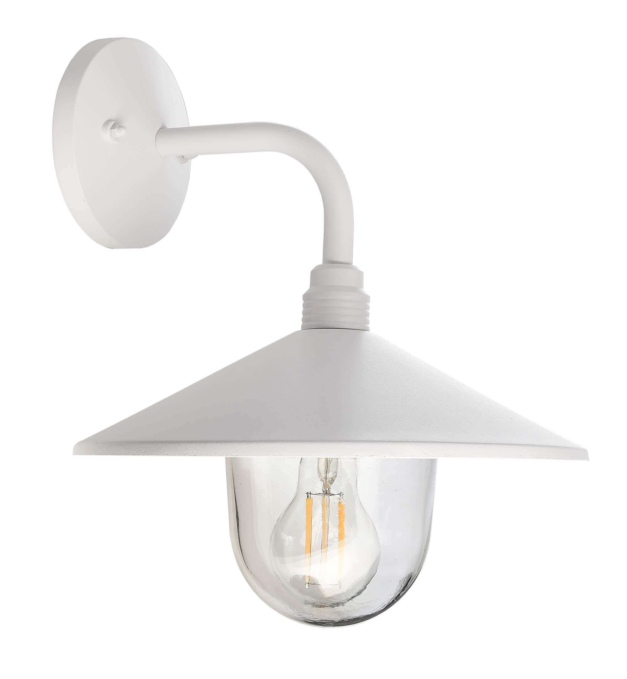 Levně IMPR 341247 Deko-Light nástěnné přisazené svítidlo Shaula 220-240V AC/50-60Hz E27 1x max. 60,00 W 286 bílá