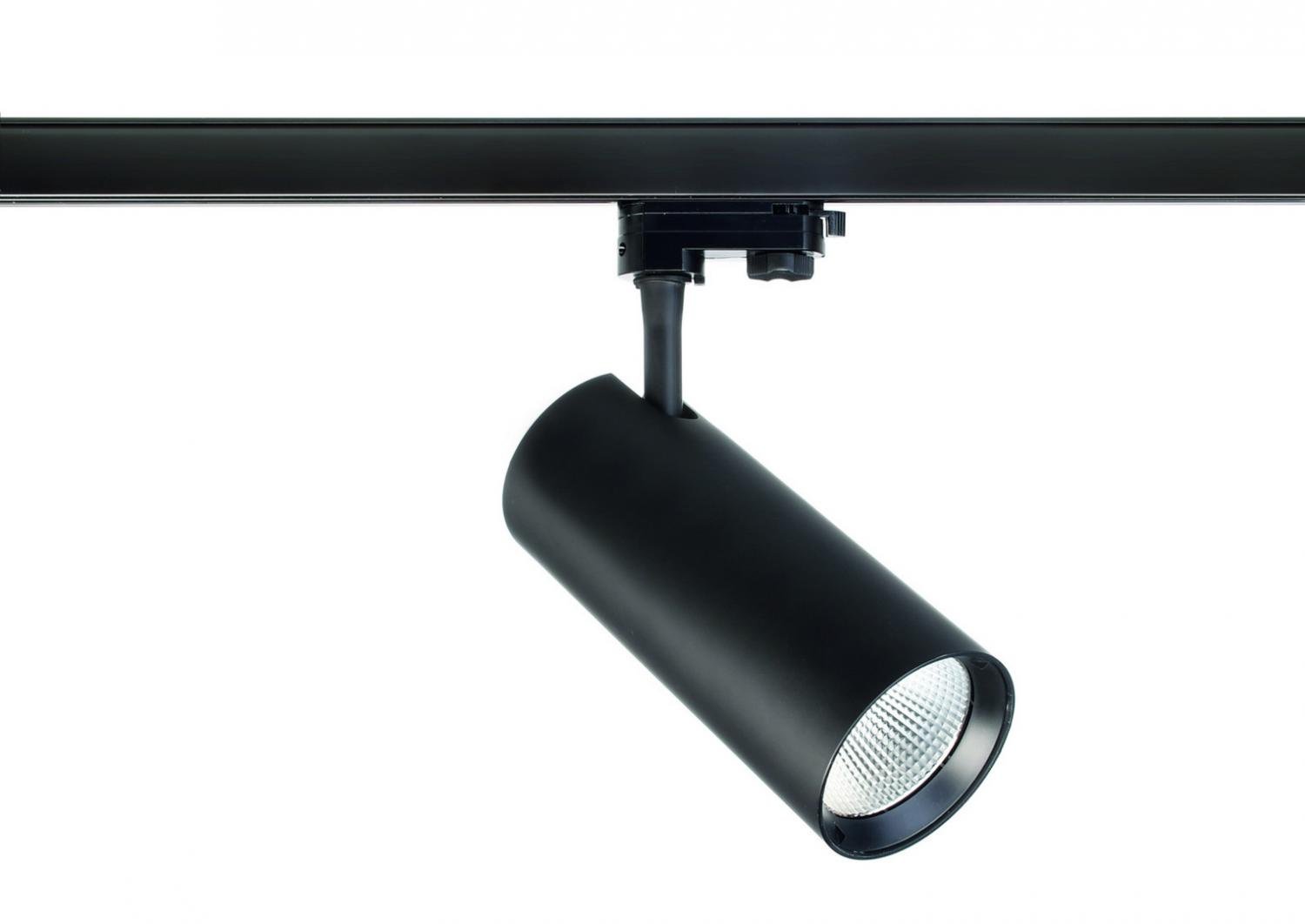 IMPR 707108 Deko-Light kolejnicový systém 3-fázový 230V Horus 30W 4000K 2605lm černá - LIGHT IMPRESSIONS