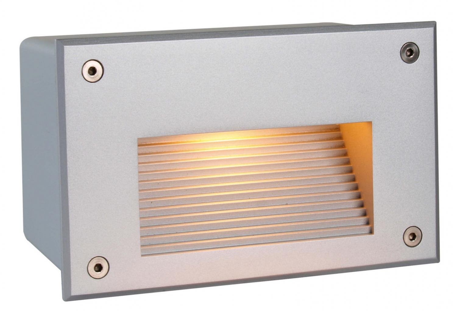 IMPR 100028 Nástěnné zápustné svítidlo HV Side 2 stříbrná G9 - LIGHT IMPRESSIONS