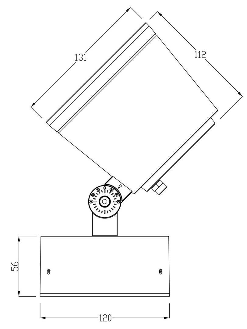 IMPR 732125 Deko-Light podlahové a nástěnné a stropní svítidlo Colt 25W RGBW 24V DC 25,00 W 5500 K 1445 lm 112 černošedá RAL 7021 (obrázek 5)