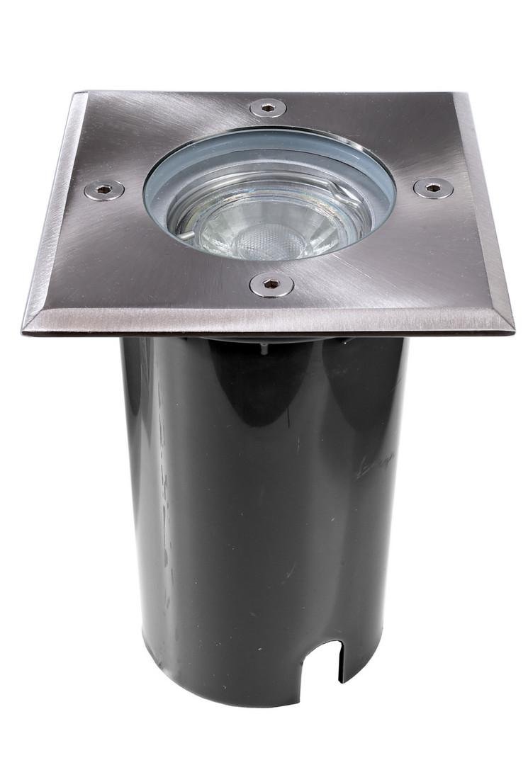 Deko-Light zemní svítidlo Aton hranaté 220V GU10 7W stříbrné - LIGHT IMPRESSIONS Obrázek produktu Deko-Light zemní svítidlo Aton hranaté 220V GU10 7W stříbrné - LIGHT IMPRESSIONS