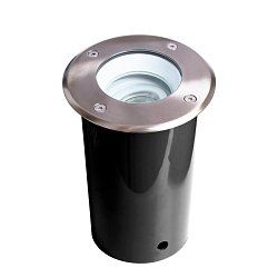 Obrázek pro produkt Deko-Light zemní svítidlo Pavo kulaté 220V GU10 9W stříbrné (930538-730473) - DEKOLIGHT
