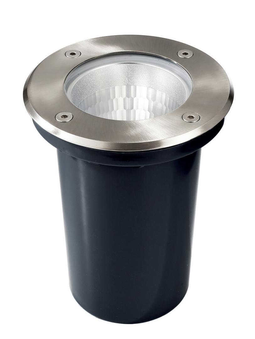 IMPR 730476 Deko-Light zemní svítidlo Phakt kulaté 220V E27 9W stříbrná - LIGHT IMPRESSIONS