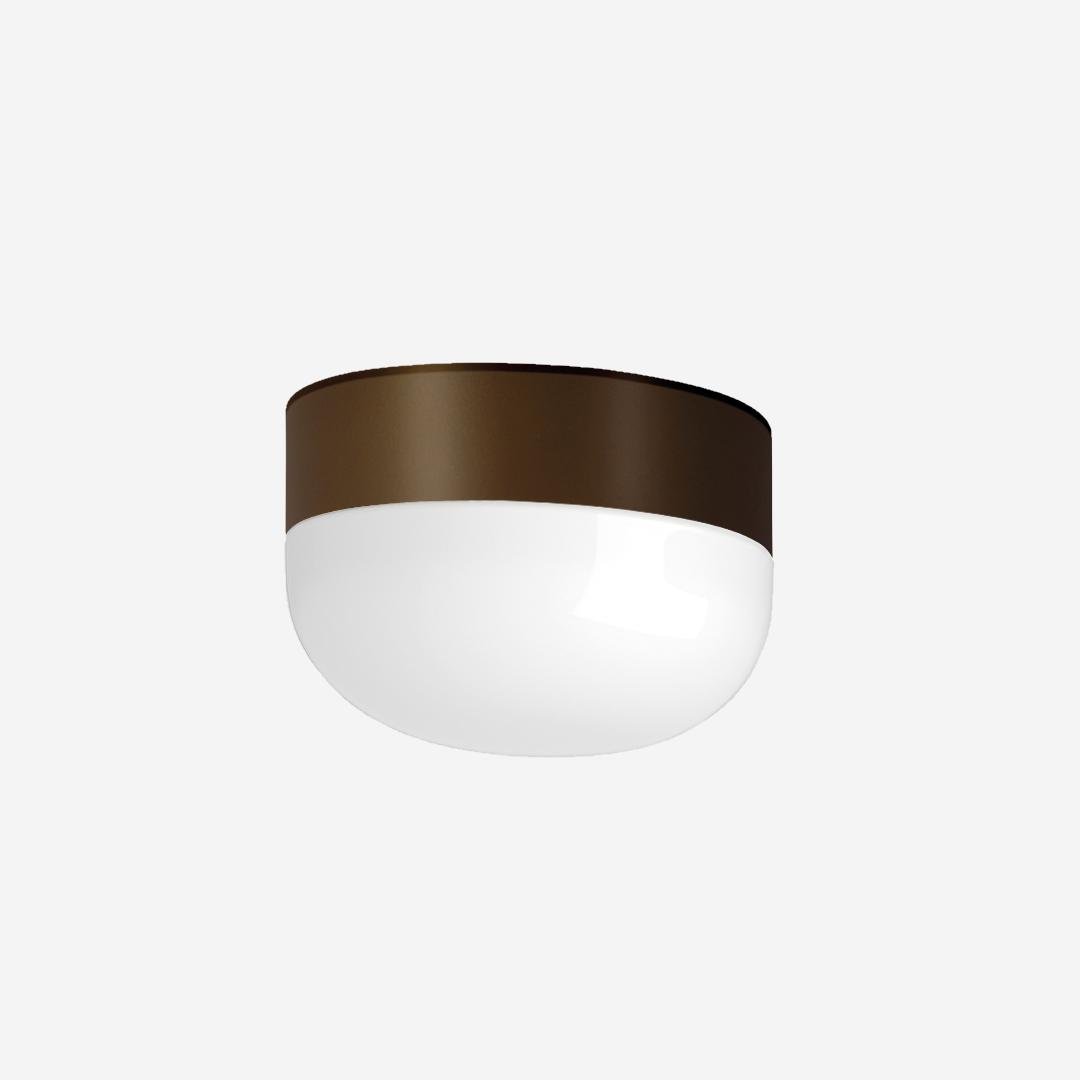 Levně LU BS34.K2.P34.73 Stropní a nástěnné svítidlo PRIMA 30,3W LED 4000K sklo bronz opál BS34.K2.P34.73 - LUCIS