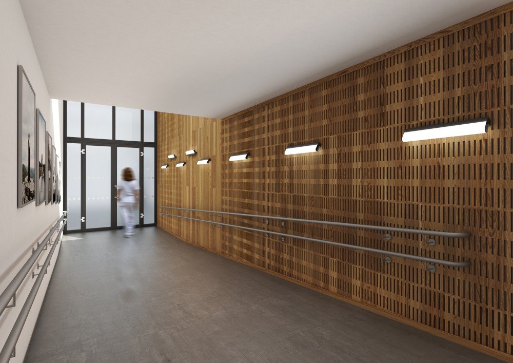 LU AU3.L3.1200.74M DALI2 Nástěnné svítidlo AULA 20,2W LED 3000K akrylátové sklo mosaz DALI AU3.L3.1200.74L - LUCIS (obrázek 3)