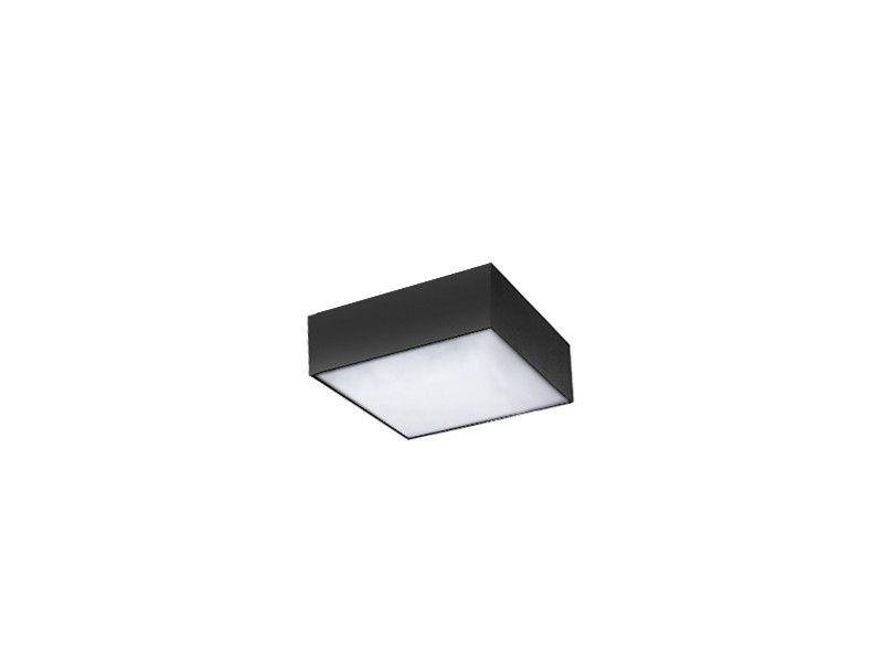 AZZ AZ2271 LED Stropní a nástěnné svítidlo Azzardo Monza Square 22 black 3000K AZ2271 20W 1680lm 3000K IP20 22cm hranaté černé - AZZARDO