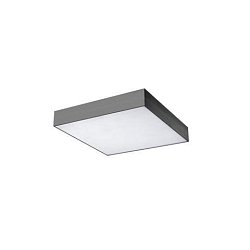 Obrázek pro produkt LED Stropní přisazené svítidlo Azzardo Monza II S 50 4000K black AZ3697 74W 6120lm 4000K IP20 50cm černé čtvercové - AZZARDO