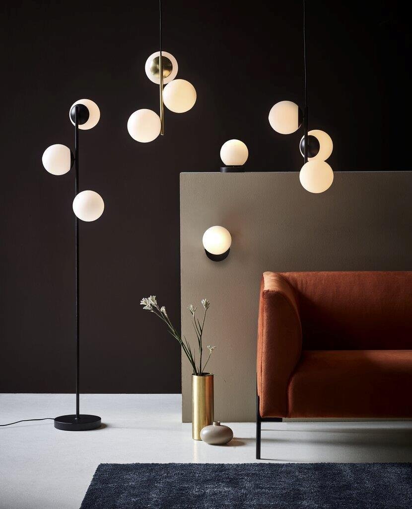 NOR 48603035 Závěsné svítidlo Lilly 3x40W E14 mosaz opál - NORDLUX (obrázek 8)