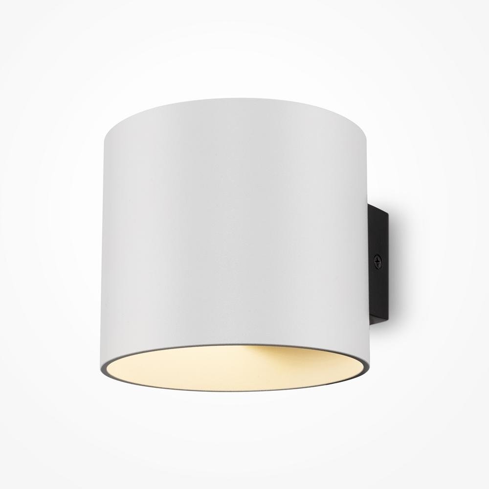 M C066WL-01W Nástěnné svítidlo Rond G9 50W bílý hliník - MAYTONI