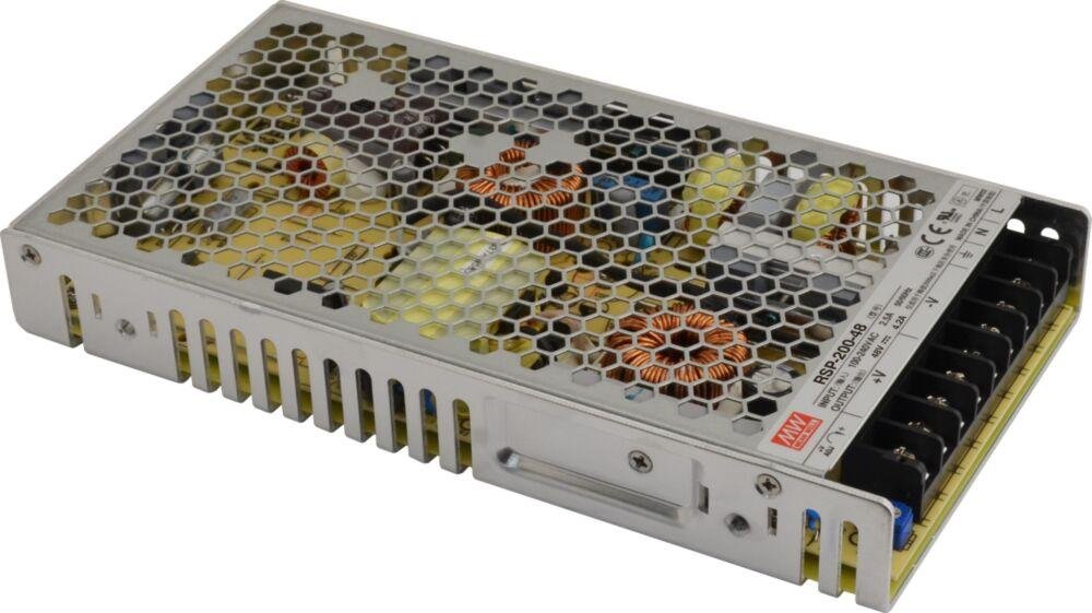 M TRA004DR-200S Napájecí zdroj pro kolejnicový systém 48V DC 200W stříbrný - MAYTONI