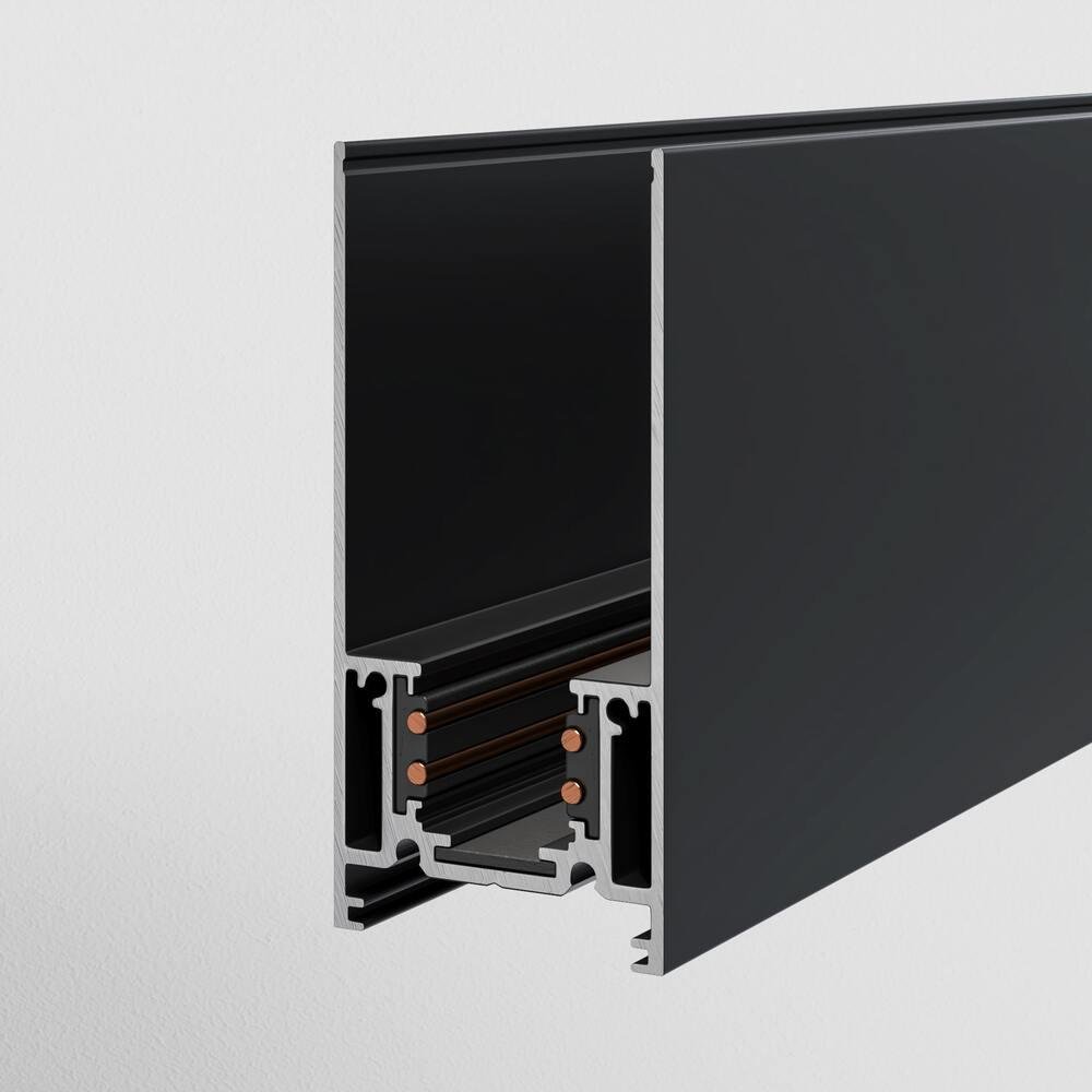 M TRX004-211B Magnetická lišta S35 1m 48V hliník černá - MAYTONI