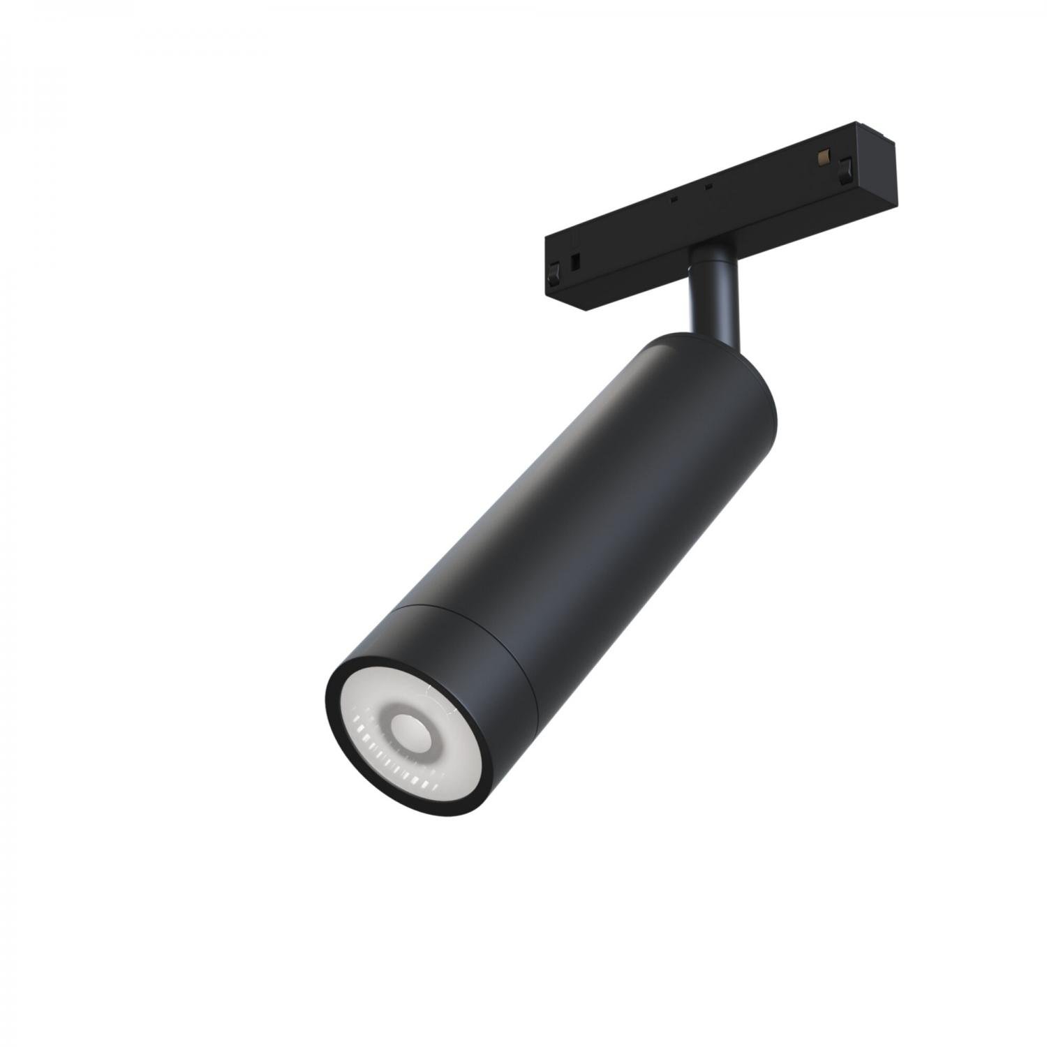 M TR019-2-7W3K-B Svítidlo pro kolejnicový systém Focus LED 3000K 7W 450lm černý hliník teplá bílá S35 - MAYTONI