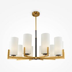 Obrázek pro produkt Lustr Fortano 10xE27 400W bílá/mosaz kov/sklo - MAYTONI