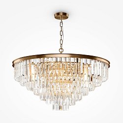 Obrázek pro produkt Závěsné svítidlo Revero 16x40W mosaz křišťál kov sklo - MAYTONI