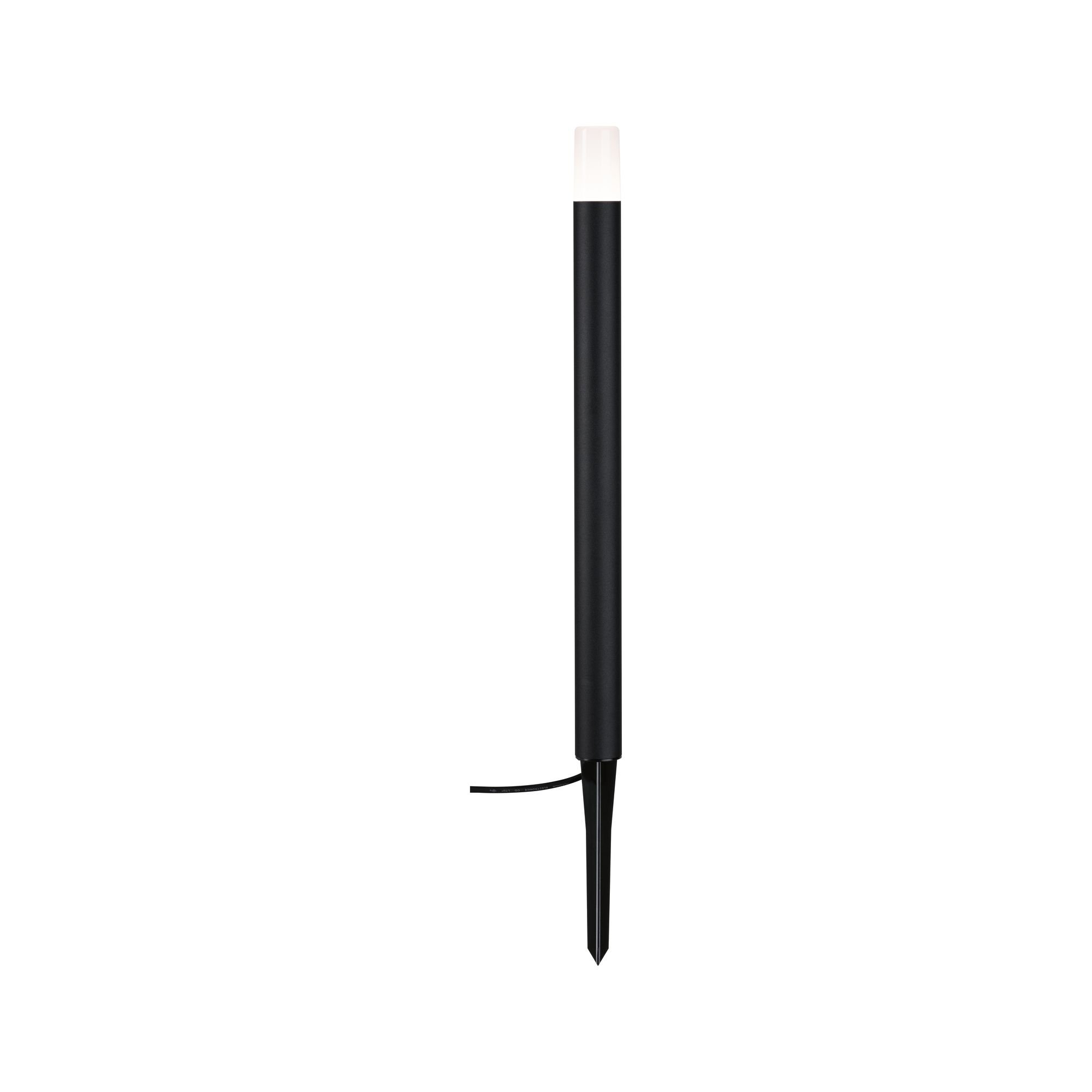 P 94537 Plug & Shine stojací svítidlo Flarea 600mm IP65 3,6W 3.000K černá - PAULMANN