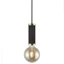 Obrázek pro produkt Závěsné svítidlo Galloway 40W E27 černá mosaz - NORDLUX
