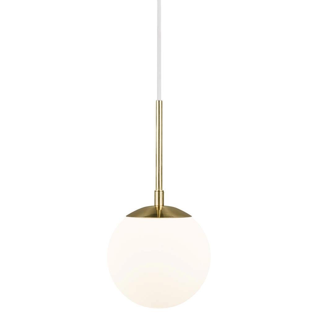 NOR 2010553035 Závěsné svítidlo Grant 15 15W E14 mosaz opál - NORDLUX