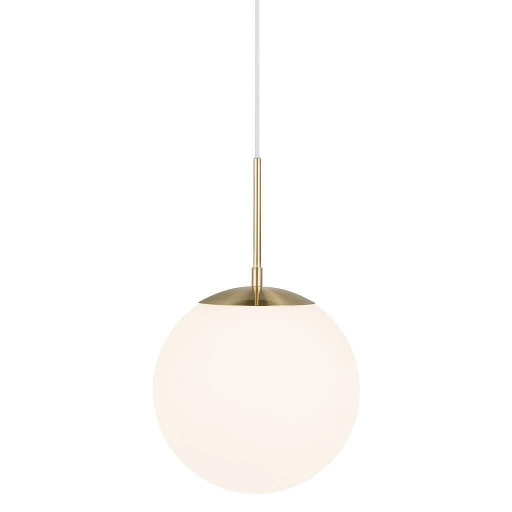 NOR 2010563035 Závěsné svítidlo Grant 25 25W E27 mosaz opál - NORDLUX