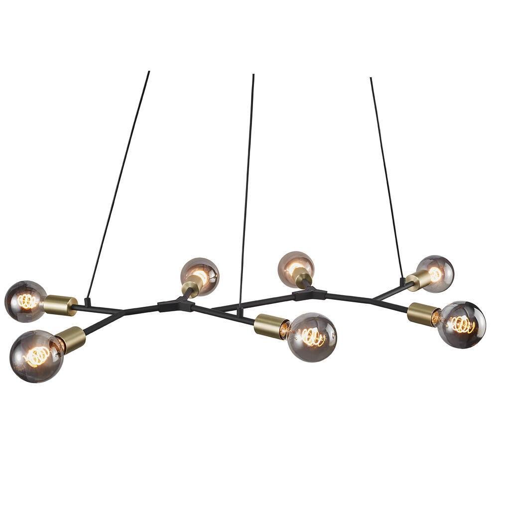 NOR 2010303003 Závěsné svítidlo Josefine 7x60W E27 černá - NORDLUX