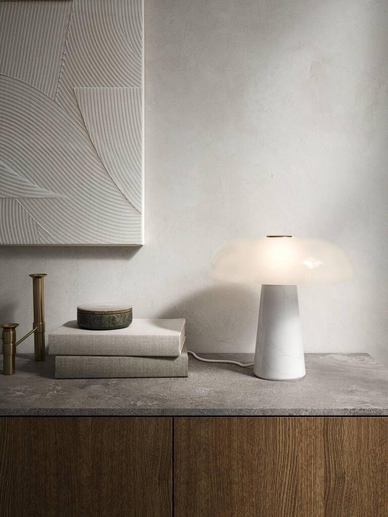 NOR 2020505001 Stolní lampa Glossy 15W E27 opál - NORDLUX (obrázek 3)