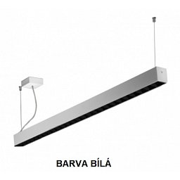 Obrázek pro produkt Svítidlo závěsné Lipo45 bílé 4000K 1122x45x58mm IP20 LED MODUL 1x27W - HALLA

