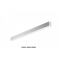 Obrázek pro produkt Stropní svítidlo LIPO35 3000K 14W 1380lm 1122x37x60mm černé - HALLA