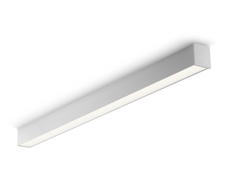 Levně HAL 04-200K-30GEE/830, S Svítidlo přisazené Lipo60 LED-MODUL 1x20W 3050lm 3000K 1683x57x67MM - HALLA