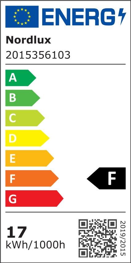 NOR 2015356103 Stropní svítidlo Noxy IP44 3000K/4000K 17W LED černá - NORDLUX (obrázek 5)