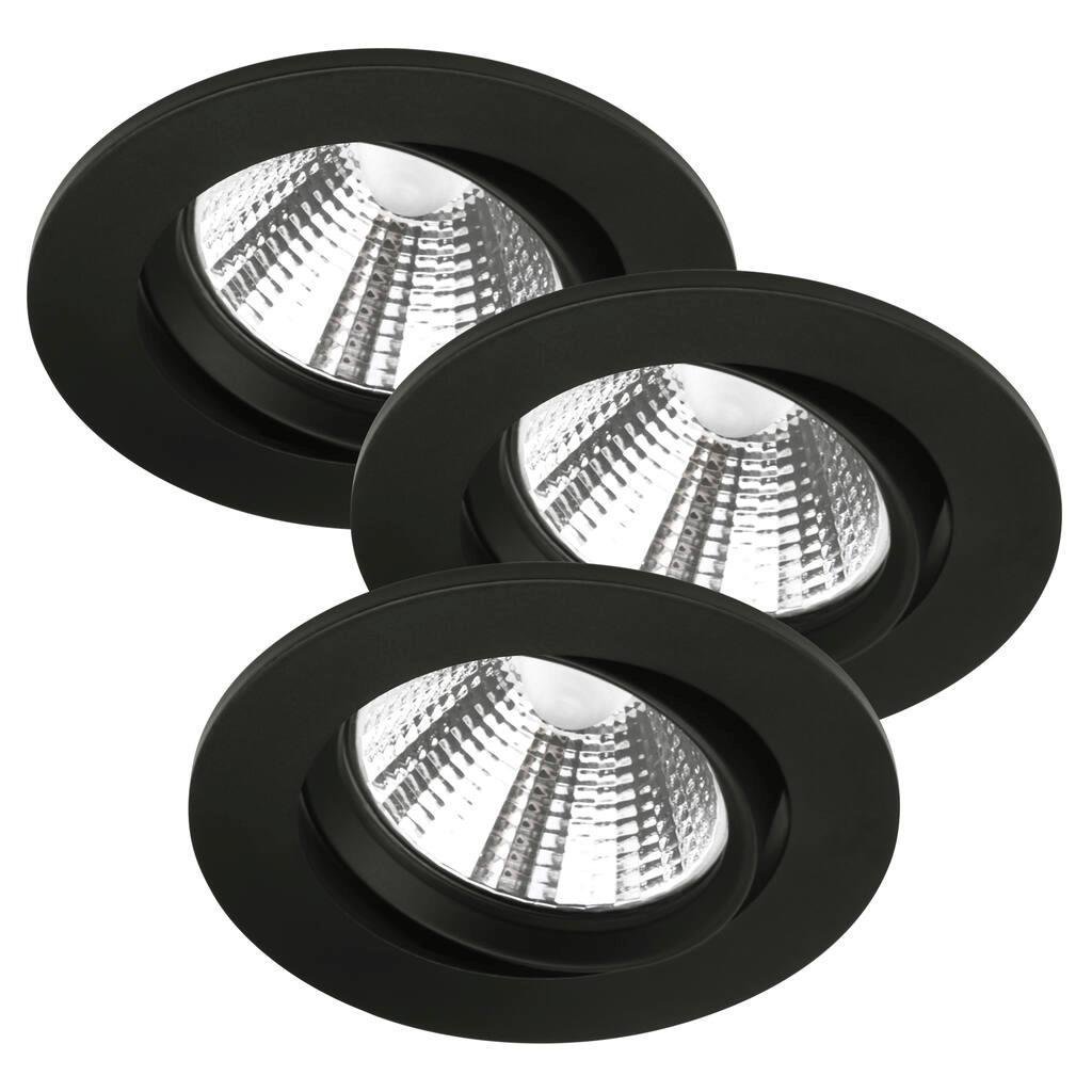 NOR 47580103 Vestavné svítidlo Fremont 2700K 3-Kit 3x5,5W LED černá - NORDLUX