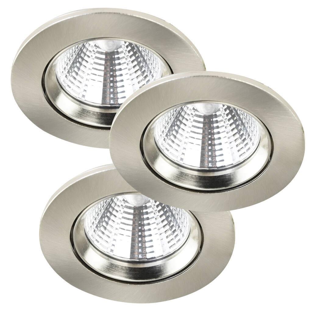 NOR 47580132 Vestavné svítidlo Fremont 2700K 3-Kit 3x5,5W LED kartáč. ocel - NORDLUX