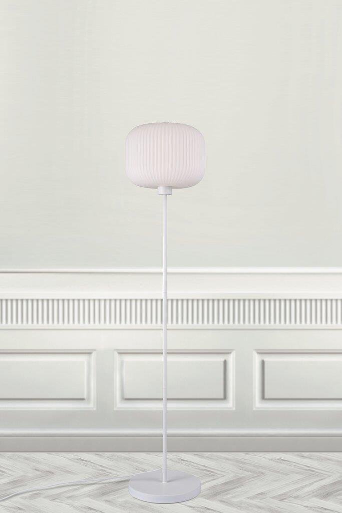 NOR 48924001 Stojací lampa Milford 40W E27 bílá opál - NORDLUX (obrázek 3)