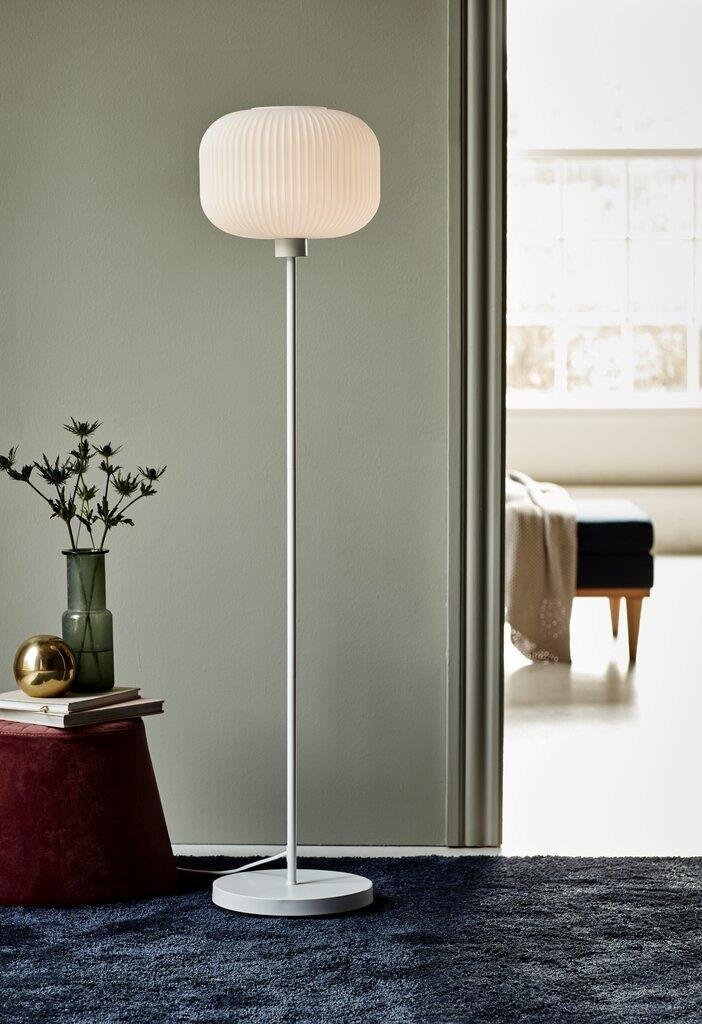NOR 48924001 Stojací lampa Milford 40W E27 bílá opál - NORDLUX (obrázek 5)