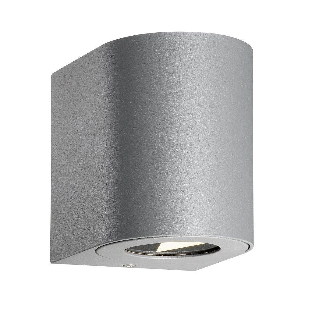 NOR 49701010 Venkovní nástěnné svítidlo Canto 2 2x6W LED šedá čirá - NORDLUX